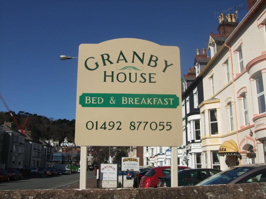Granby House Hotell Llandudno Exteriör bild